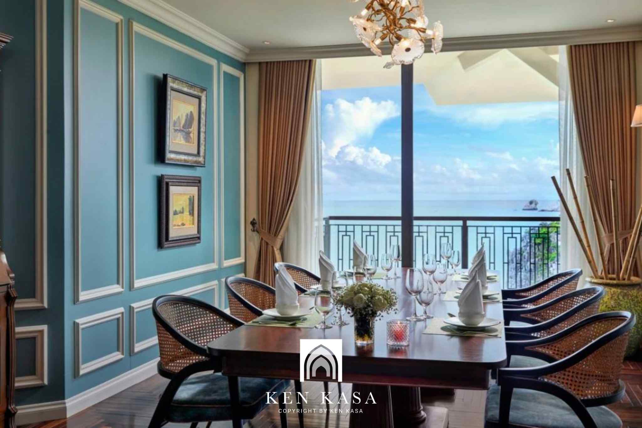 Tầm nh&igrave;n của ph&ograve;ng suite 